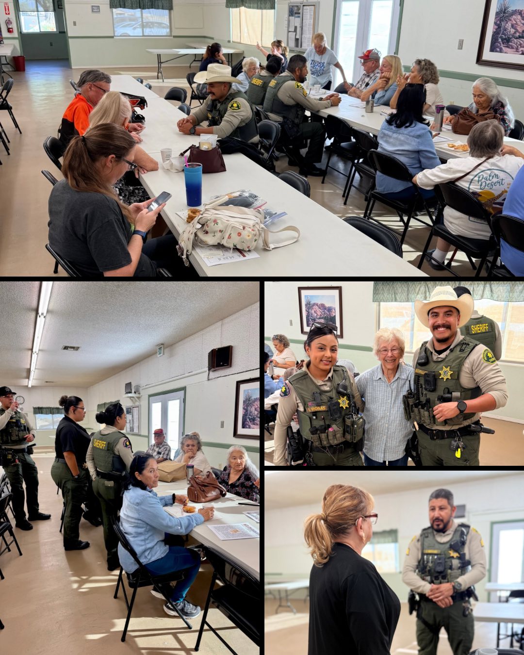 Coffee with a Cop event.